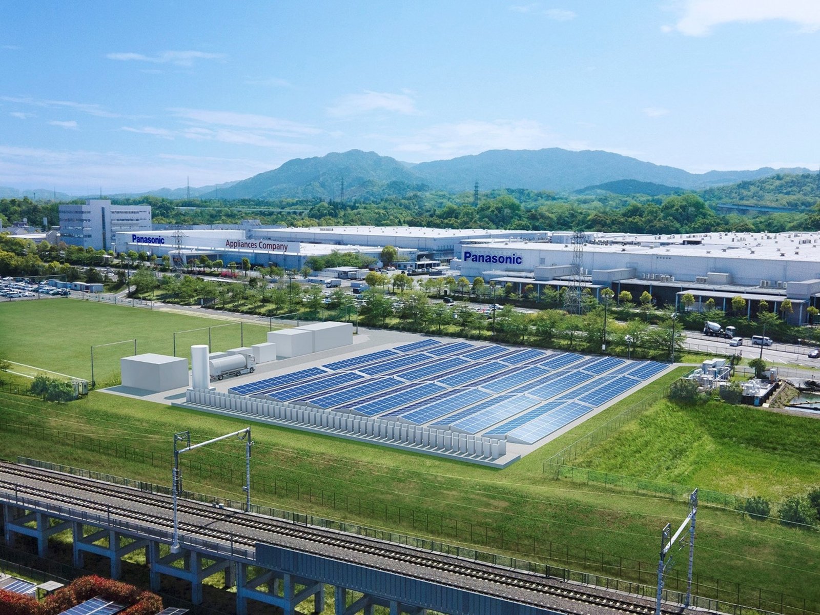 Panasonic to begin operating H2 KIBOU FIELD demonstration facility