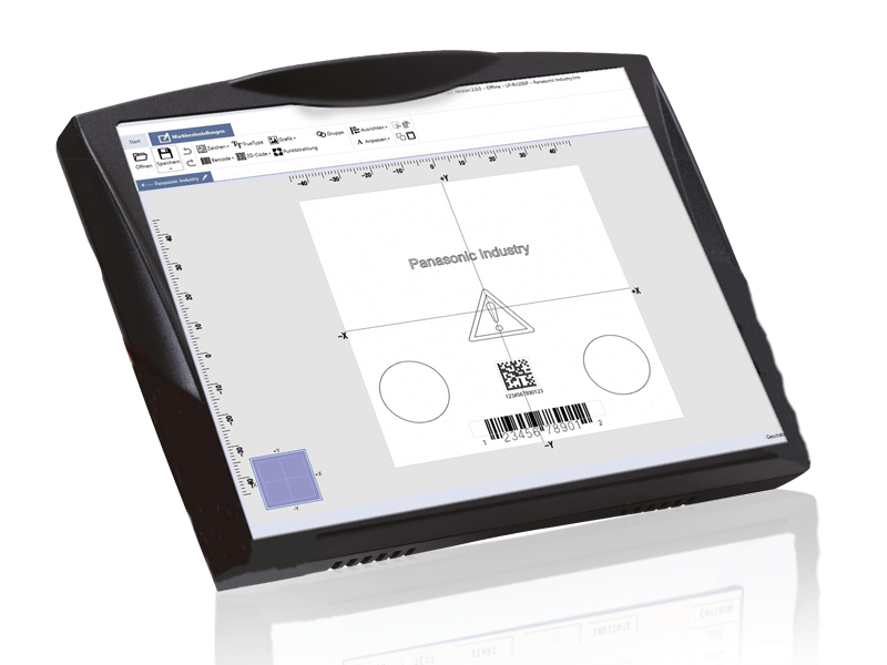Lasermarkierung – NEUES Touchpanel