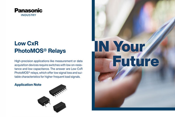 Low CxR PhotoMOS® Relays