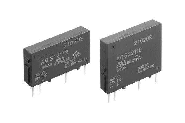 AQ-G relay: slim; 1A and 2A control