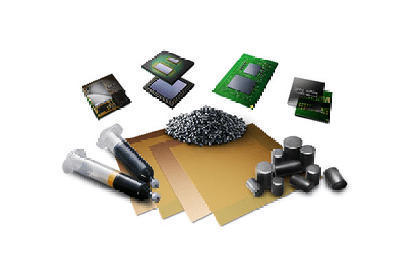 Panasonic electronic materials at space