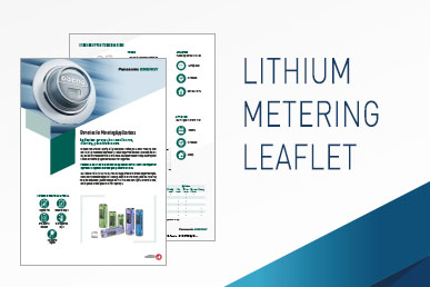 Lithium batteries metering leaflet