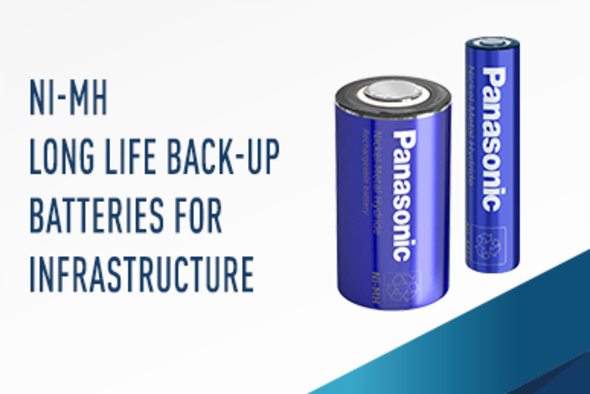 Ni-MH long life back-up batteries for infrastructure