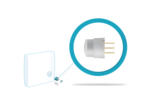 New PaPIRs low profile motion sensor