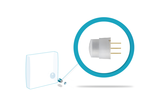 New PaPIRs low profile motion sensor