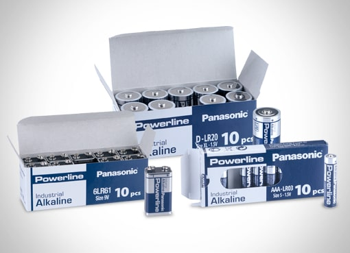 Alkaline batteries from Panasonic: reliable and time-proven