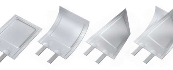 Flexible Lithium-ion rechargeable battery for smartcards, wearables an