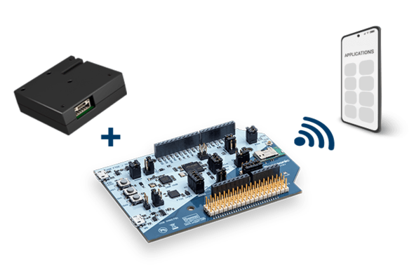 Three chapters, step-by-step: Transmitting sensor data via PAN1781 BLE module (3/3)