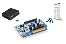 Three chapters, step-by-step: Transmitting sensor data via PAN1781 BLE module (3/3)