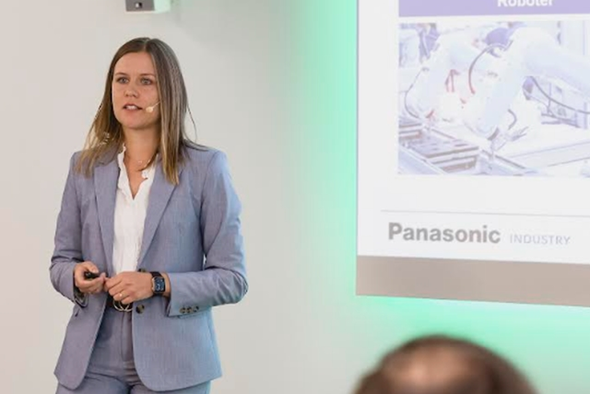 On stage at the annual DACH relay industry gathering