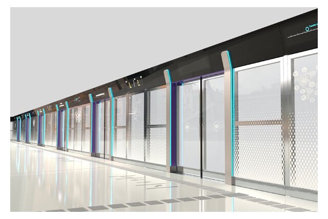 Panasonic presents a complete platform door system for the first time in Europe at InnoTrans 2024