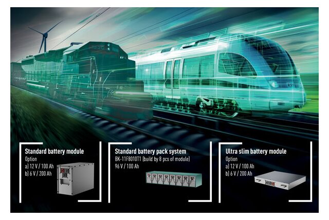 Panasonic Energy presents new nickel metal hydride battery system for railway vehicles at Innotrans fair