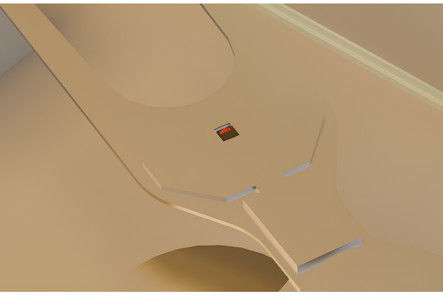 Compact fiber optic sensing for wafer handling