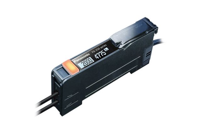 Digital fiber sensor FX-250 with OLED display