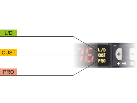 Sensors Fiber FX550L Simplified operation for standard applications Panasonic Industry