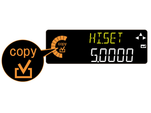 Sensors Measurement HG-S Copy function Panasonic Industry