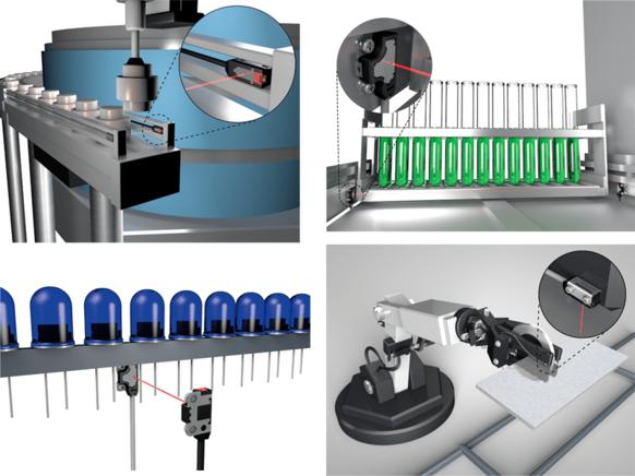 EX-Z photoelectric sensor applications Panasonic Industry