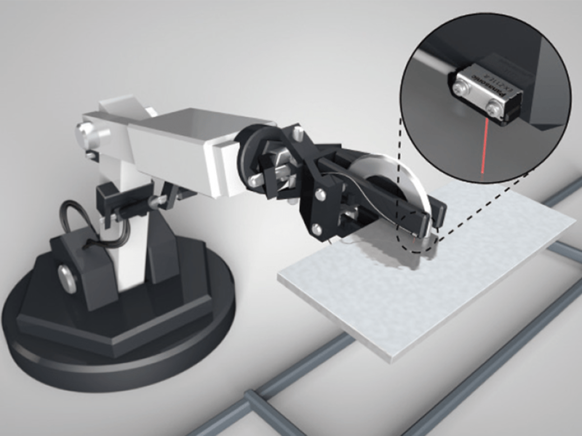 EX-Z photoelectric sensor, inflection resistant cable type available for all models 