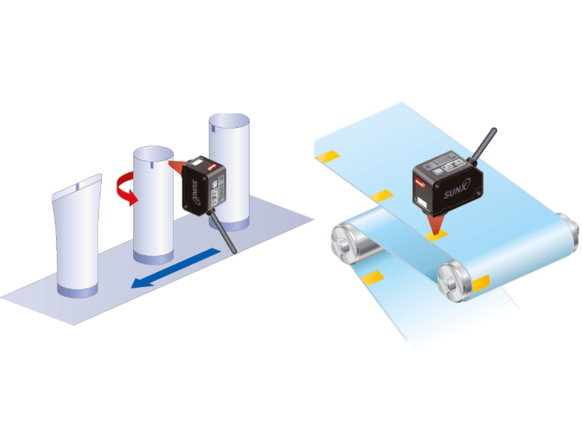 Sensors Photoelectric Mark sensor LX-100 applications Panasonic Industry