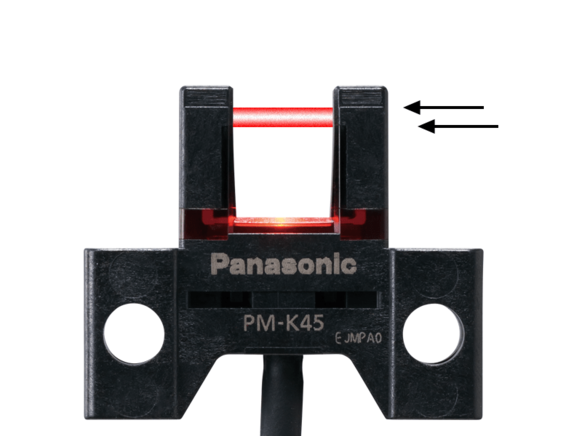 Sensors Photoelectric PM-25/45/65, beam marks for easy adjustment Panasonic Industry