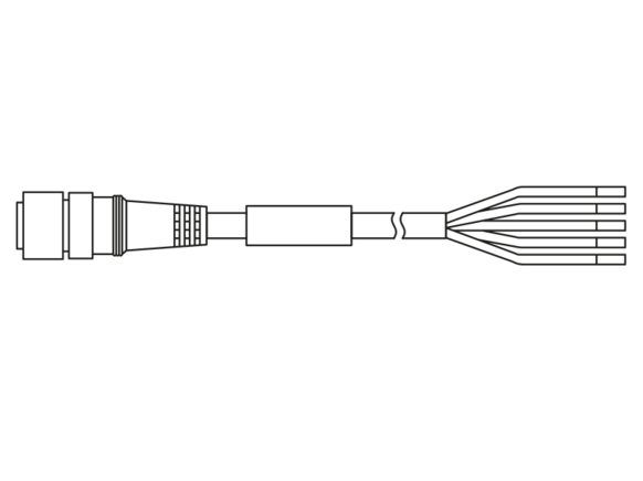 SF4D Extension cables: with connector on one end