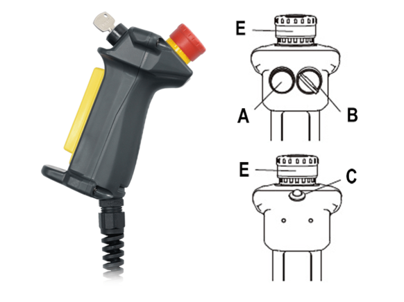 Sensors Safety Enable grip switch SG-C1 Panasonic Industry