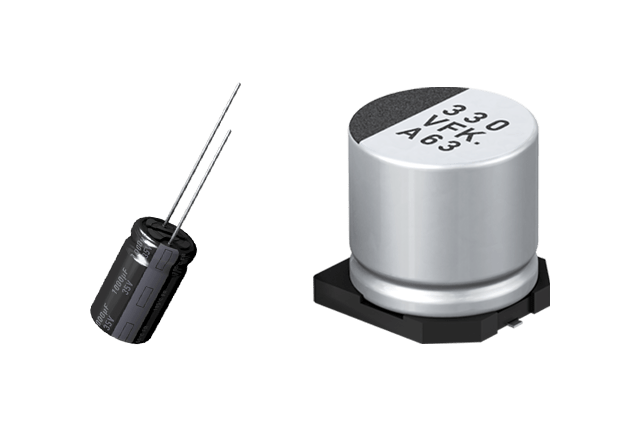 Aluminium electrolytic capacitors