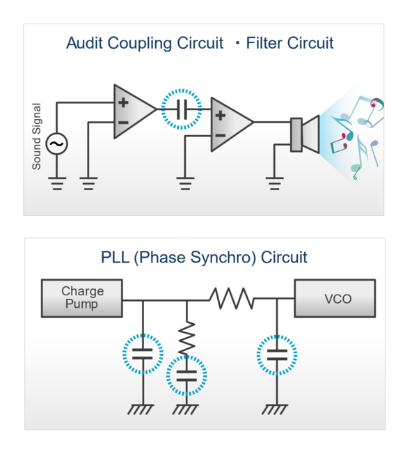 capacitors film circuit audio new