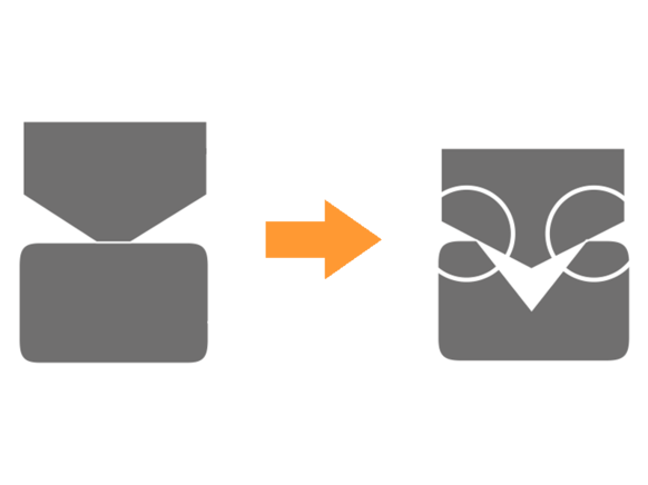 V notch improves contact reliability and the resistance against entry of foreign particles
