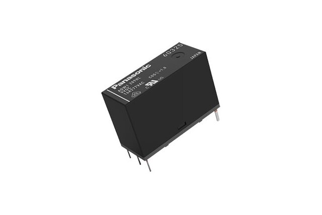 DW series relay: small footprint; maximum possible switching capacity