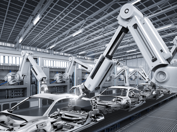 Application industrial automation robot arm right Panasonic Industry