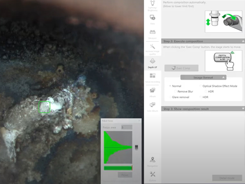 Return and analysis support