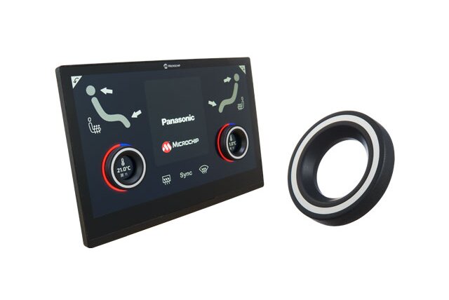 New Microchip Panasonic Magic Knob™ is ready for standard touch sensors