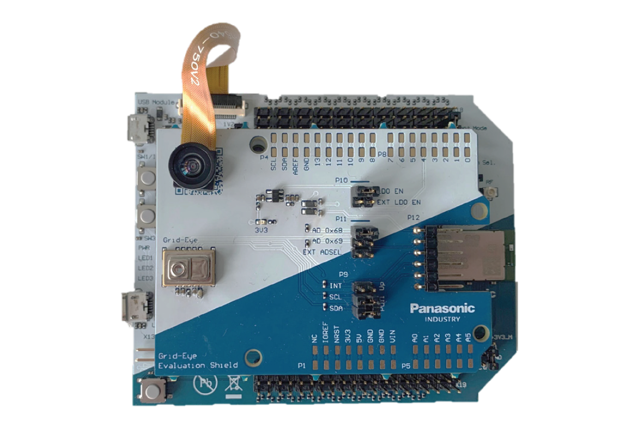 Grid-EYE evaluation kit