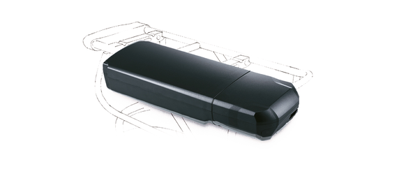 Panasonic rear-carrier battery for e-bikes