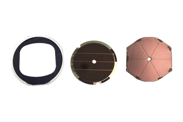 Amorton for solar-powered watches