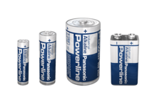 Alkaline batteries - ideal for high performance standard applications