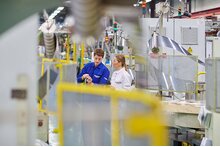 Battery pack production