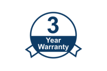 3 Year Warranty