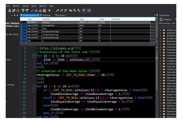 Programming with Control FPWIN Pro7 (advanced training)